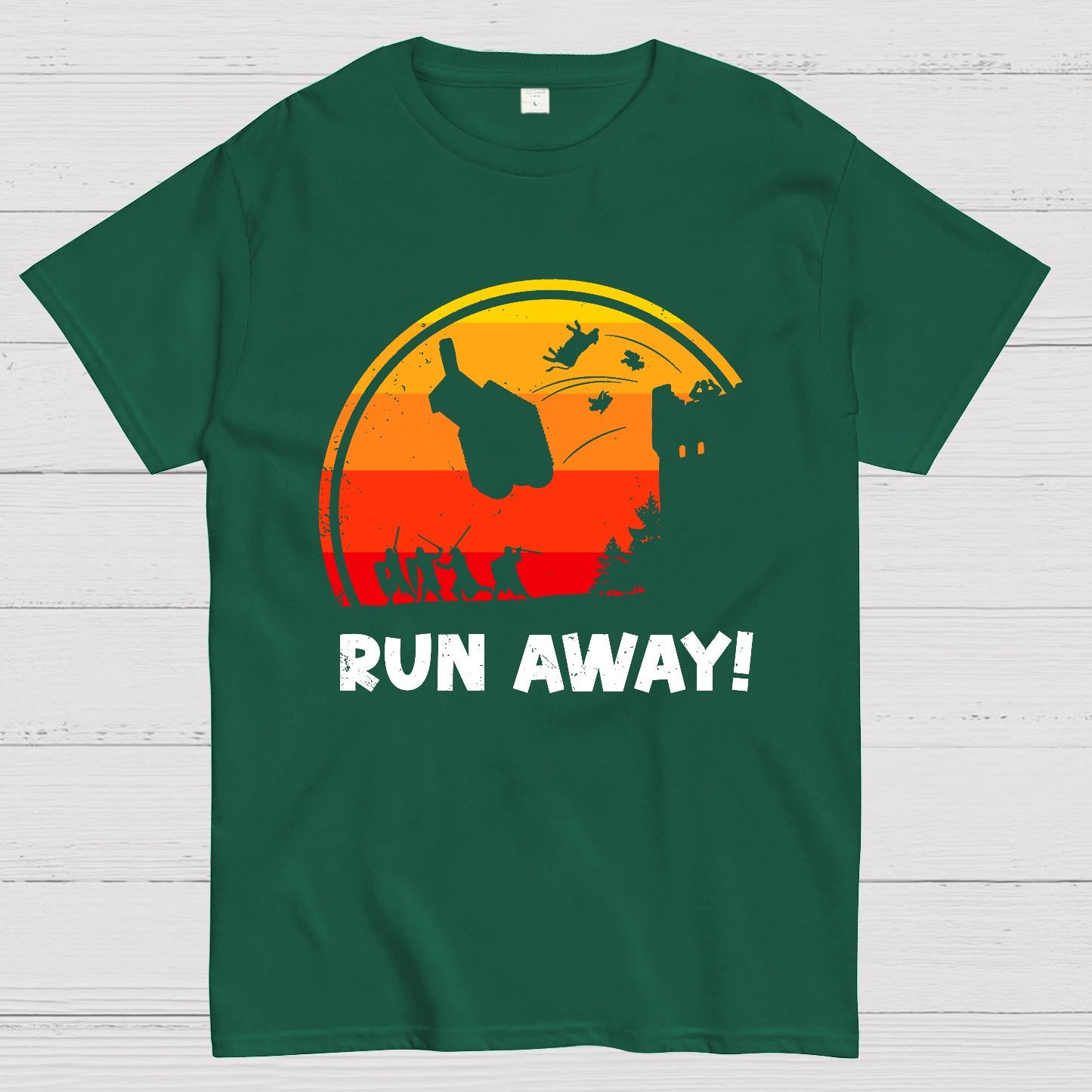 Run Away Geek T-Shirt