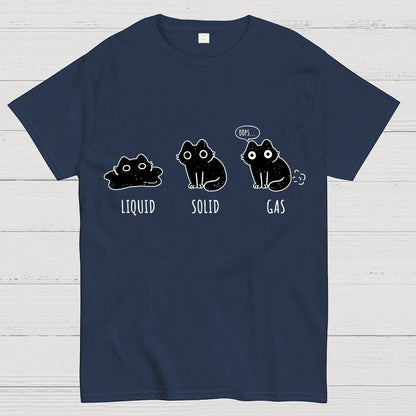 States of Cat Geek T-Shirt