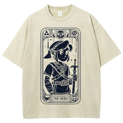 The New Tarot Hero Vintage Distressed T-shirt