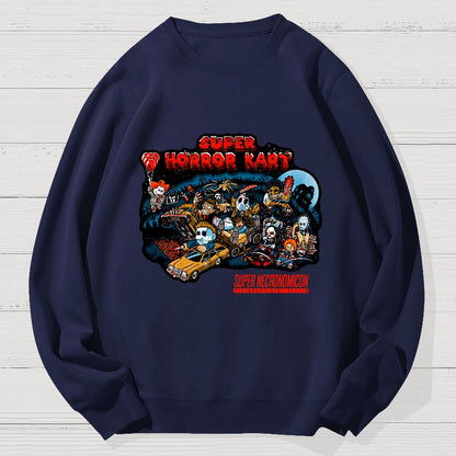 Super Horror Kart Geek Cotton Sweatshirt