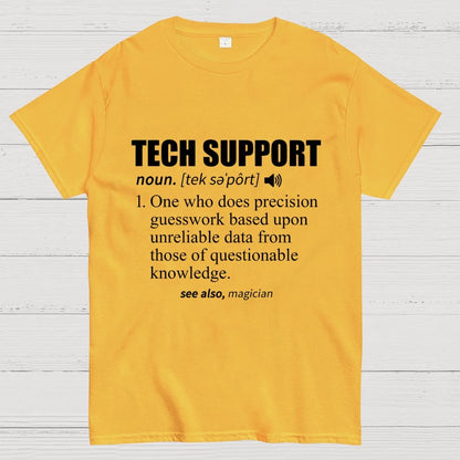 Tech Support Definition Geek T-Shirt