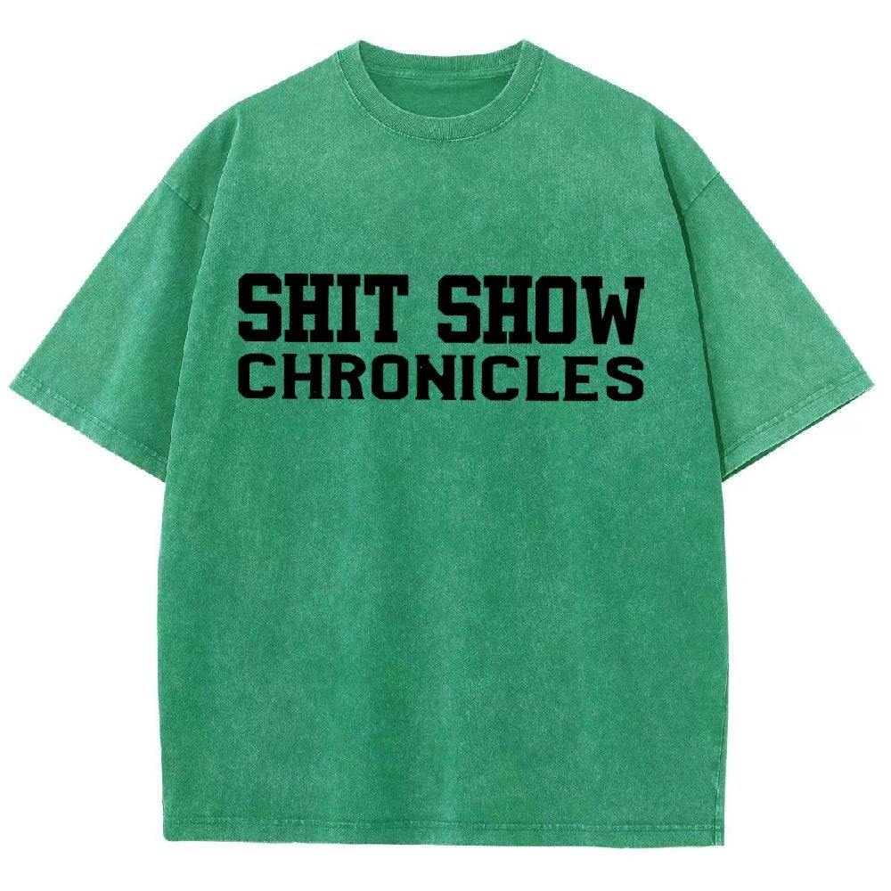 Shit Show Chronicles Vintage Distressed T-shirt