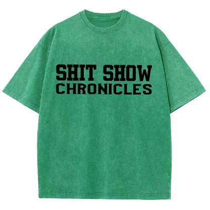 Shit Show Chronicles Vintage Distressed T-shirt