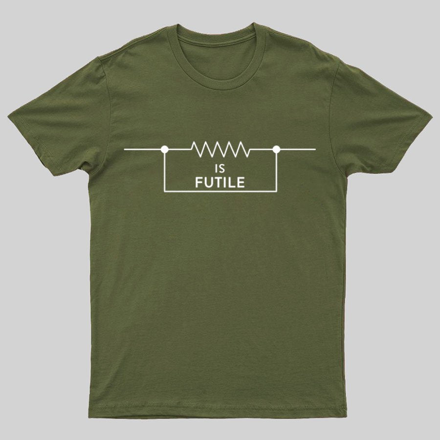 Funny Engineer Resistor Geek Science T-shirt