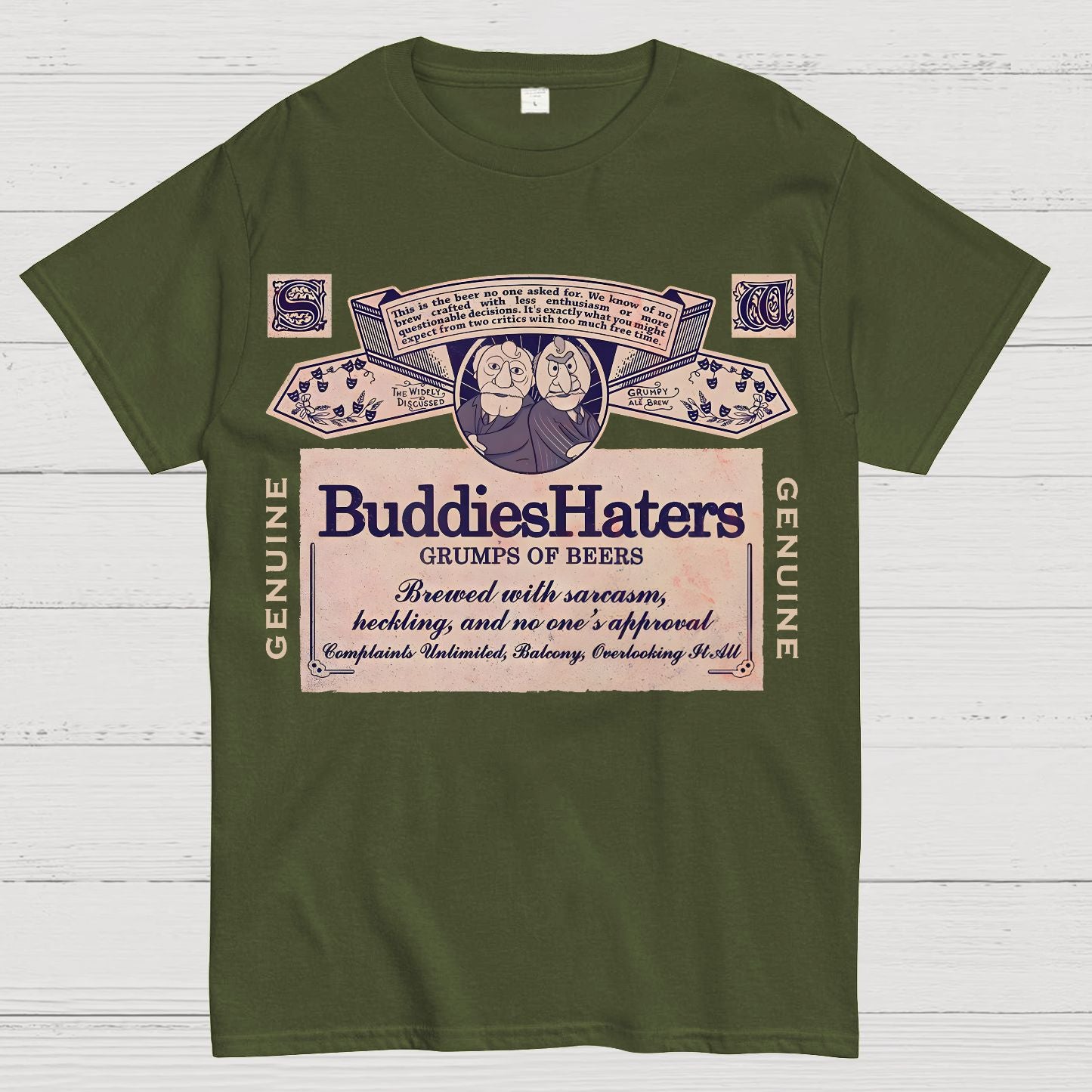 Buddies Haters Geek T-Shirt