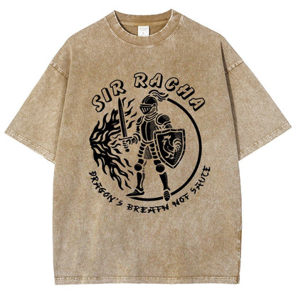 Sir Racha Dragon’s Breath Hot Sauce Vintage Distressed T-shirt