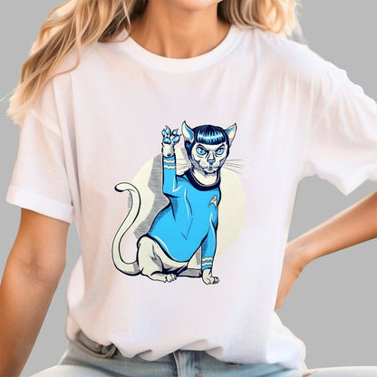 Nap Long And Pros-Purr Geek T-Shirt