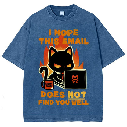 Fur-mal Wishes Vintage Distressed T-shirt