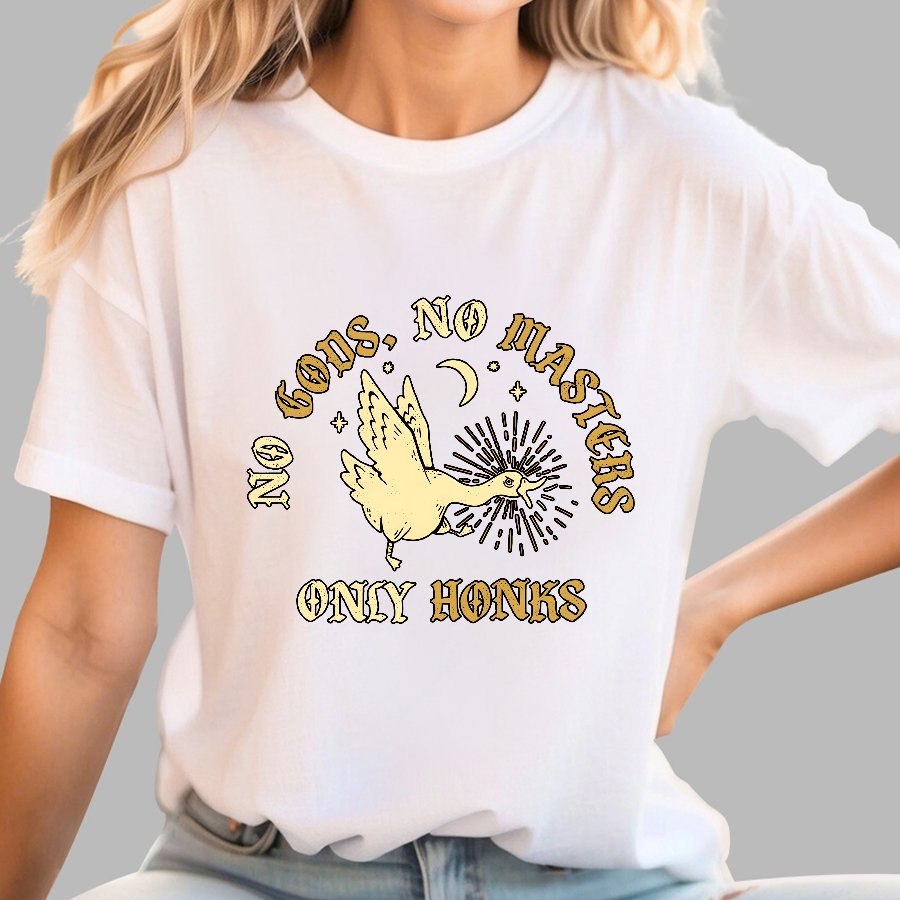 No Gods, No Masters Geek T-Shirt