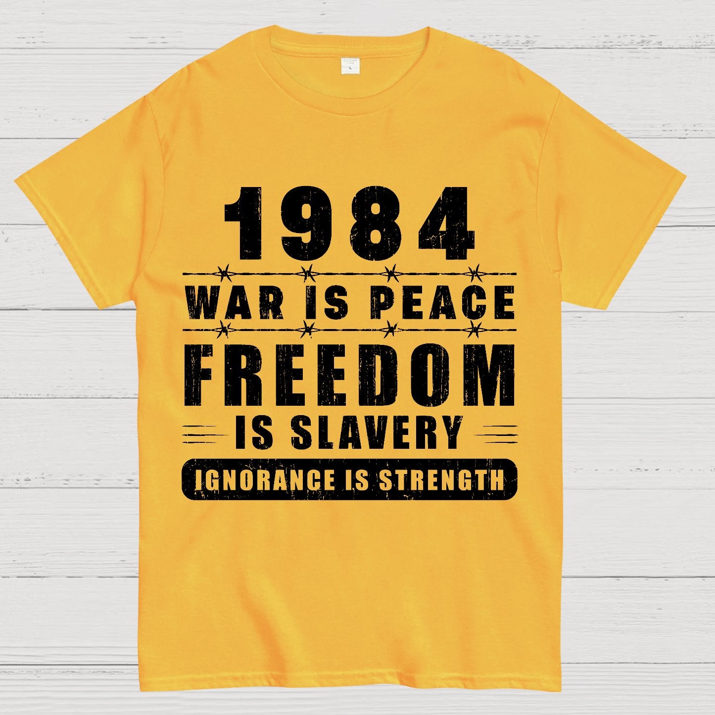 War is Peace  Freedom is Slavery  Ignorance is Strength  Sarcasm Geek T-Shirt
