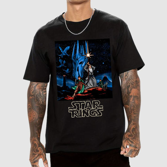 Star Rings Geek T-Shirt