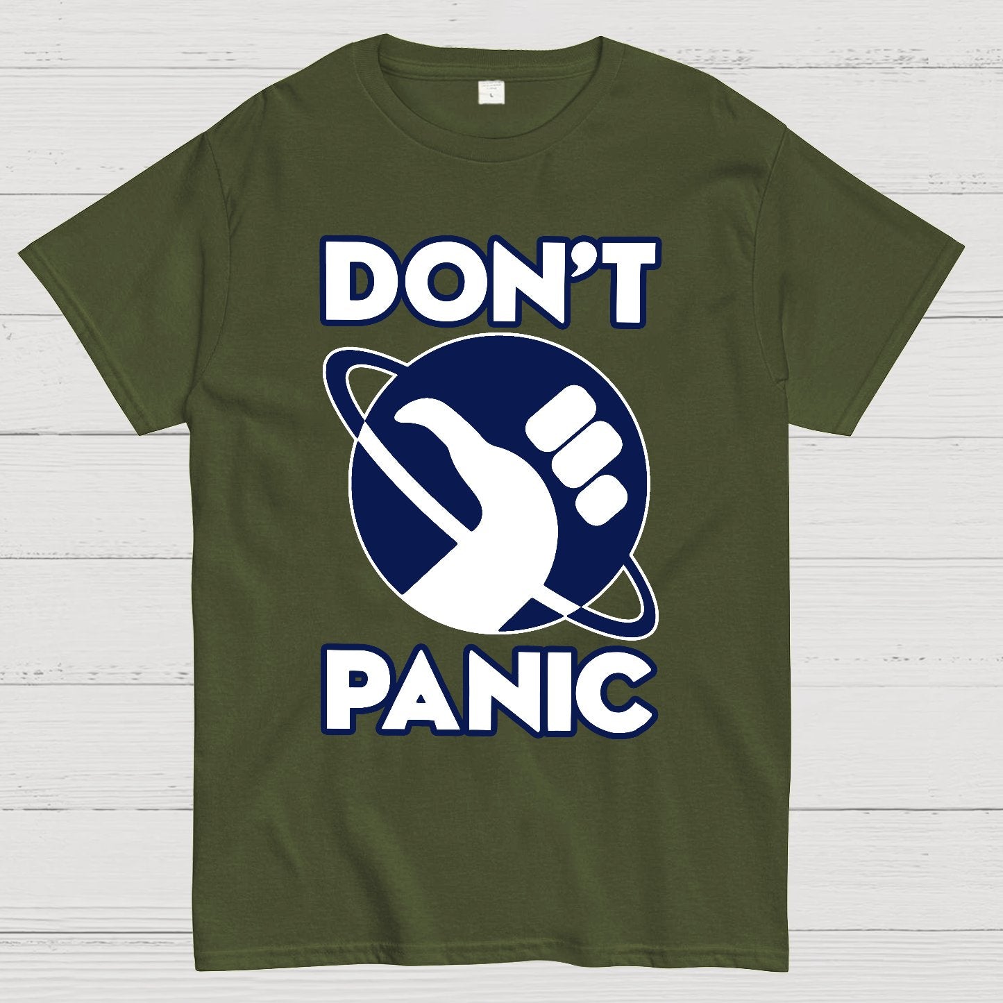 Don't Panic Geek T-Shirt