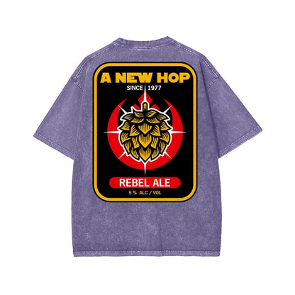 A New Starry Rebel Ale Washed T-shirt