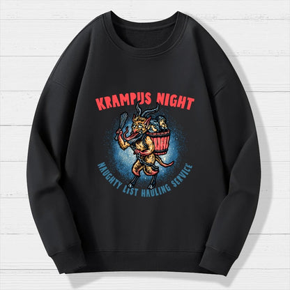 Krampus Night Geek Cotton Sweatshirt