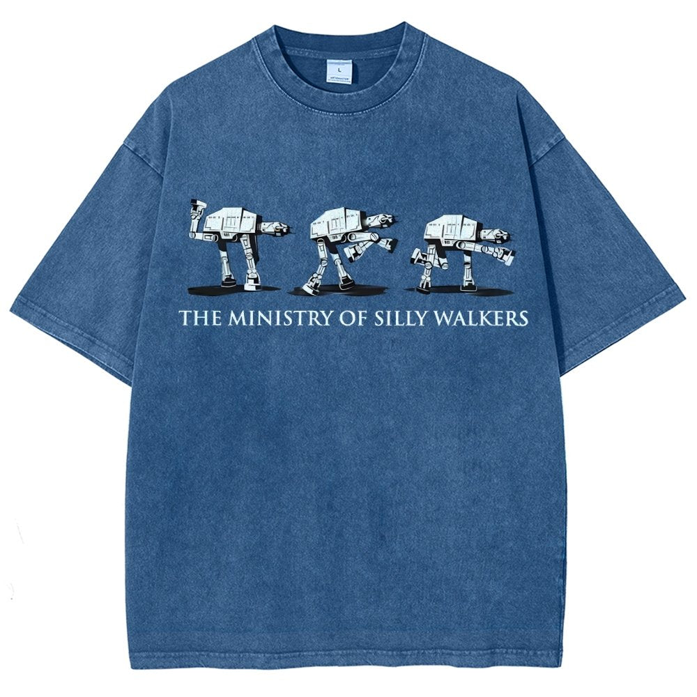 The Ministry Of Silly Walkers Vintage Distressed T-shirt