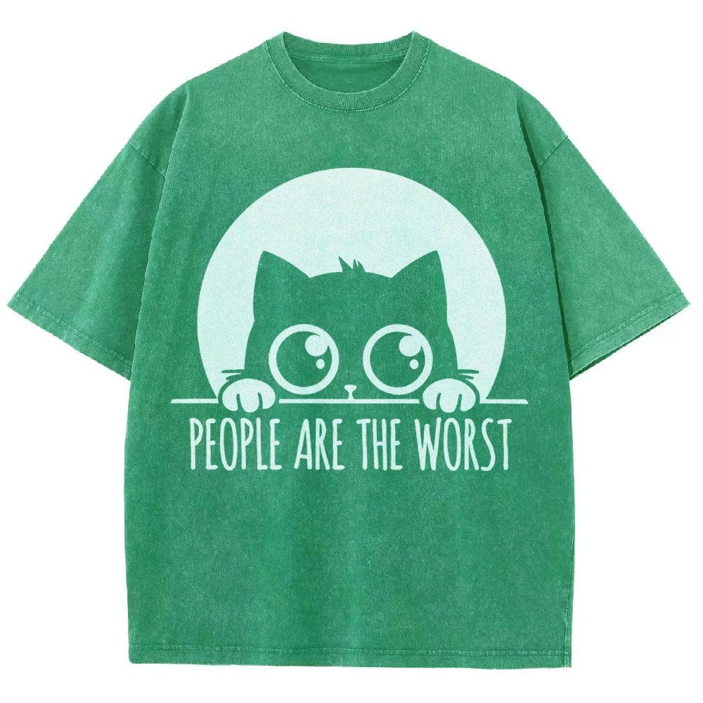 People Are The Worst Vintage Distressed T-shirt