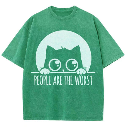 People Are The Worst Vintage Distressed T-shirt