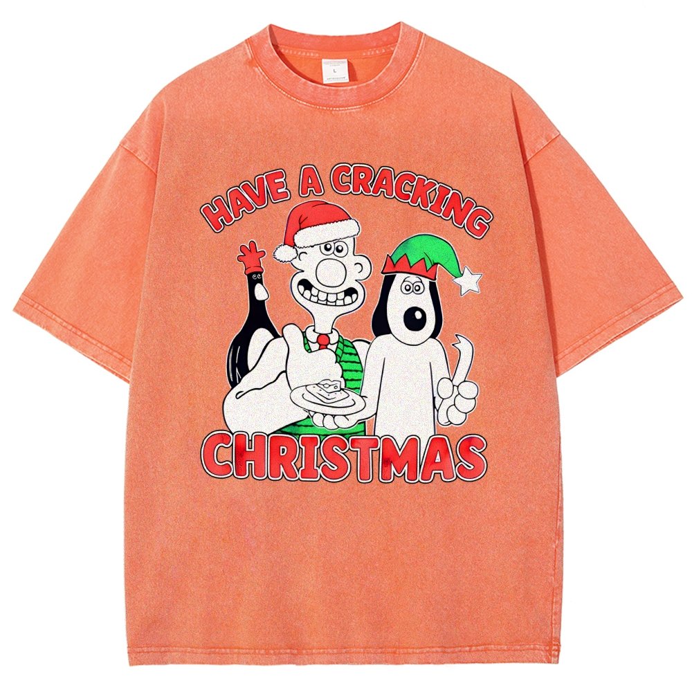 Have a Cracking Christmas Vintage Distressed T-shirt