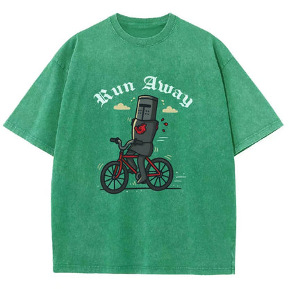Run Away Vintage Distressed T-shirt