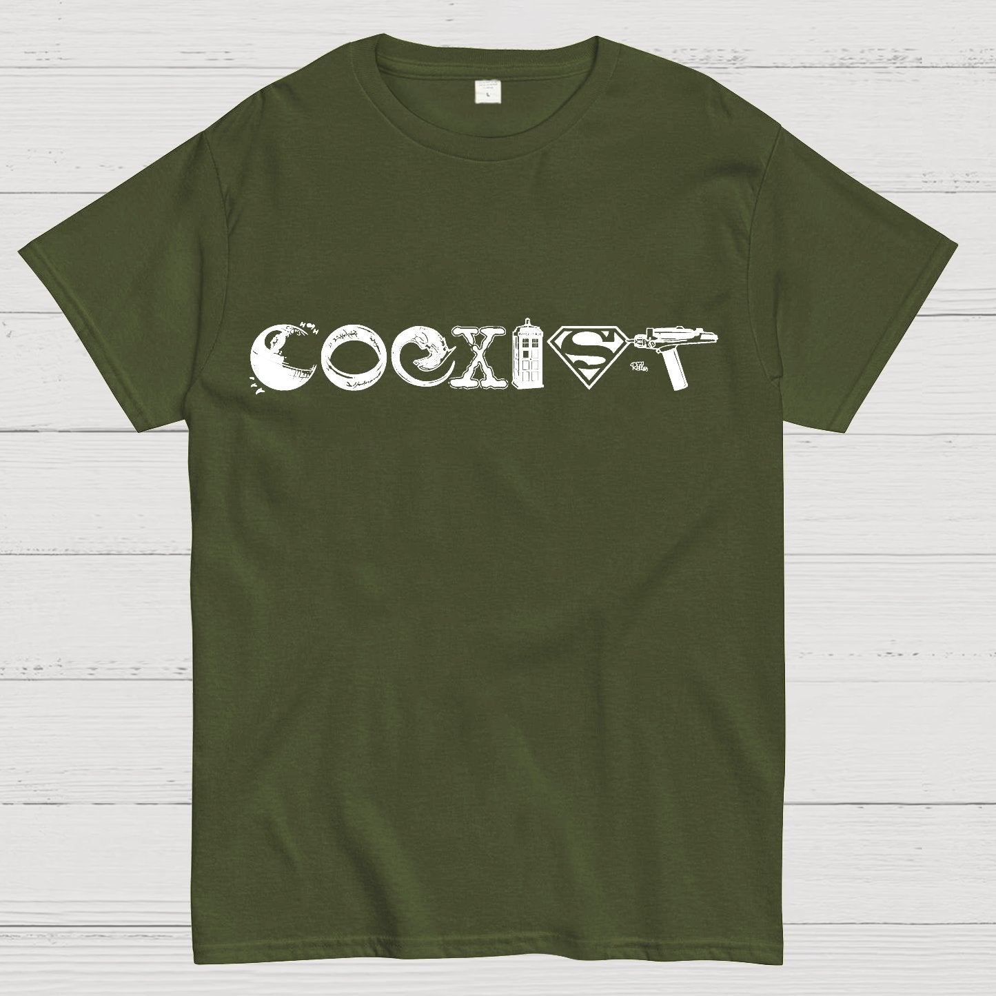 Sci-fi Coexistence Geek T-Shirt