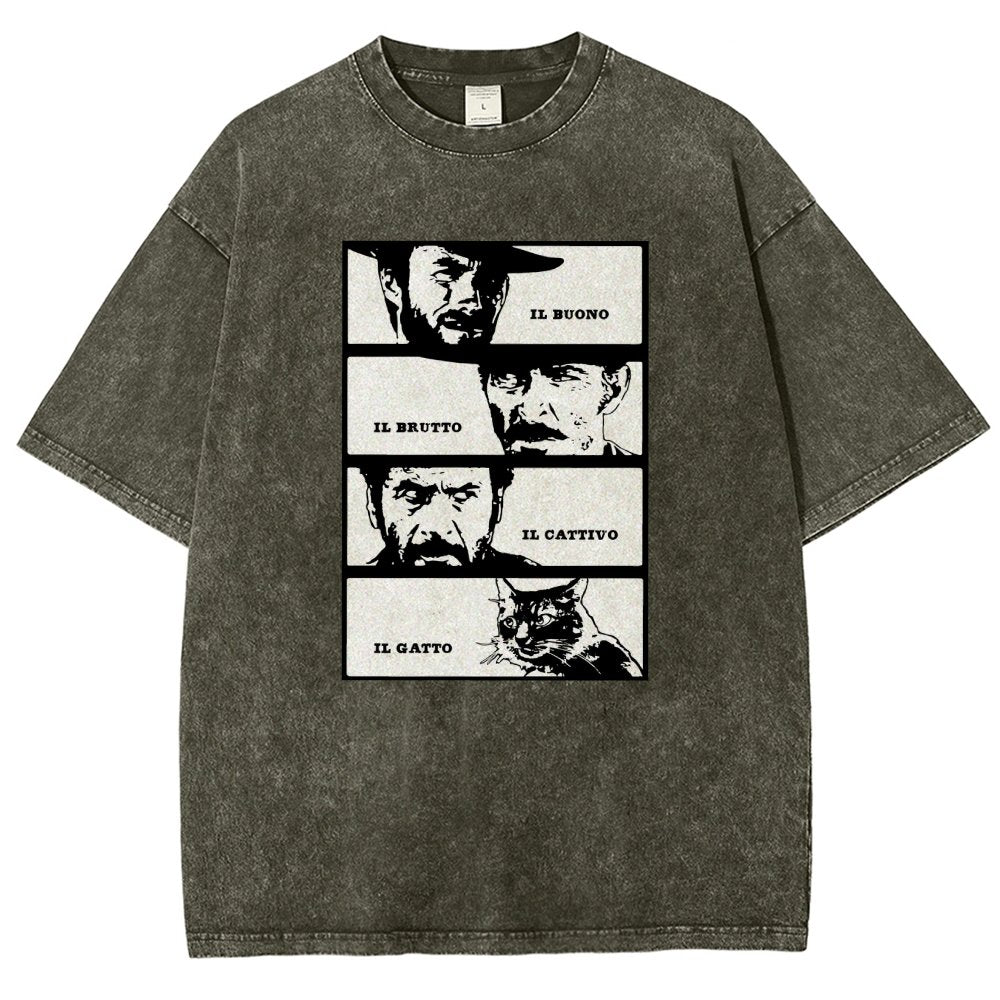 Four Buddies Vintage Distressed T-shirt