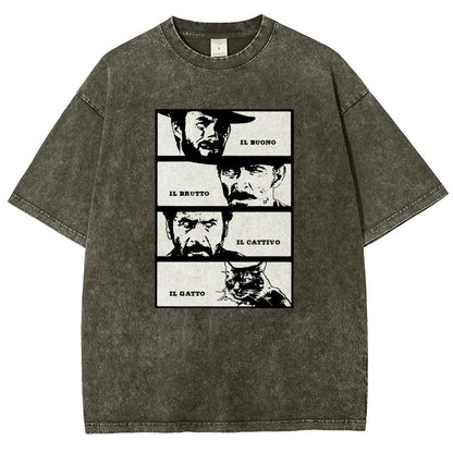 Four Buddies Vintage Distressed T-shirt