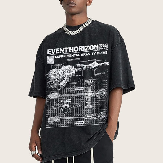Save Yourself From Hell Vintage Distressed T-shirt