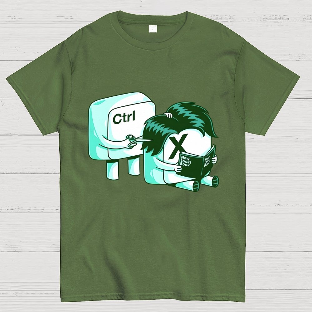 Funny Ctrl X Unisex Geek T-Shirt 2508001692