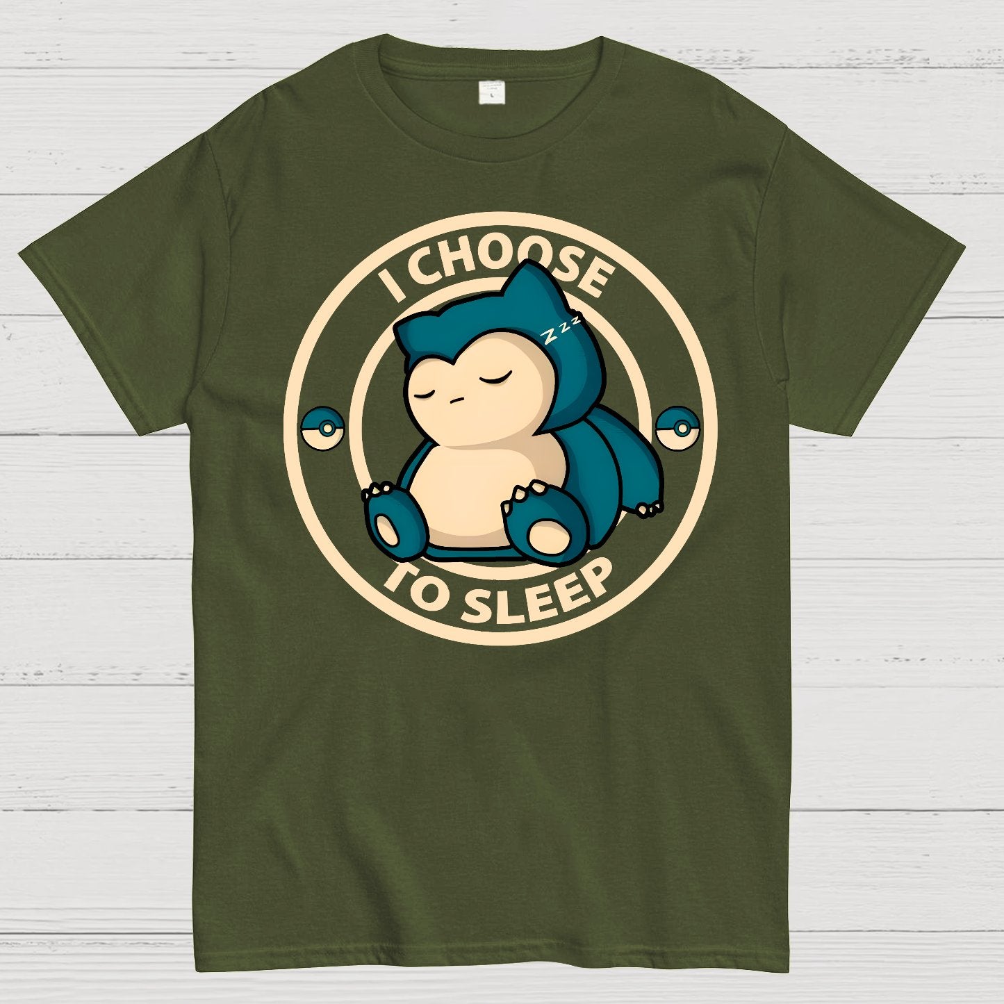 I Choose To Sleep Geek T-Shirt