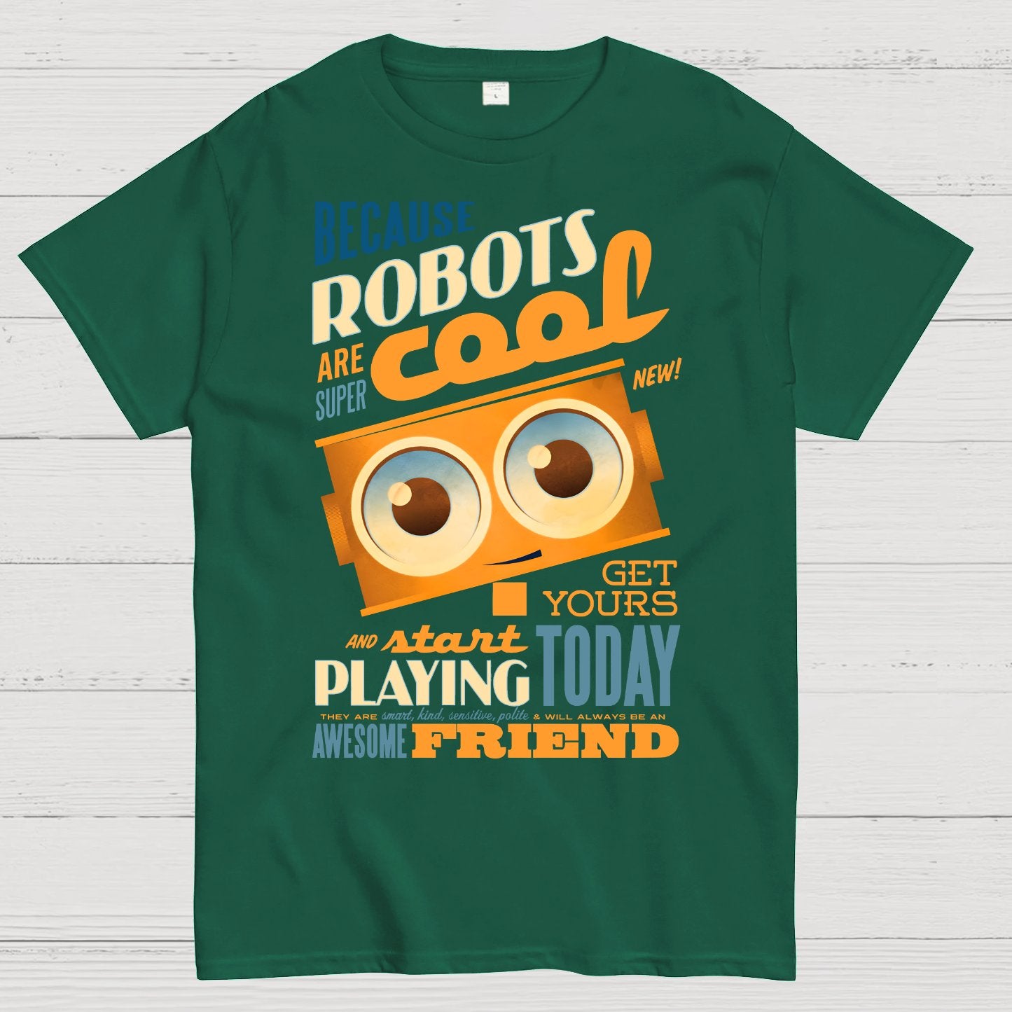 Robots Are Cool Geek T-Shirt