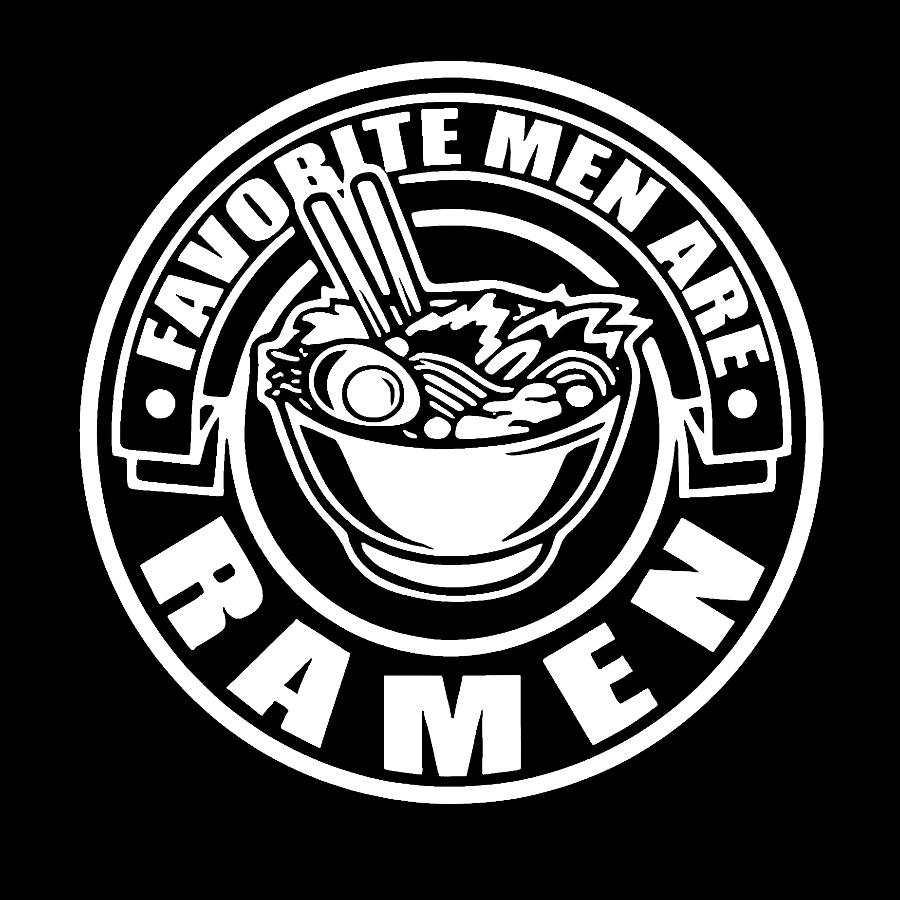 Favorite Men Are Ramen Funny Japanese Noodles Humor Geek T-Shirt