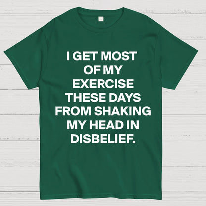 Shaking My Head Sarcastic Geek T-Shirt