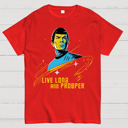 Live Long And Prosper Geek T-Shirt