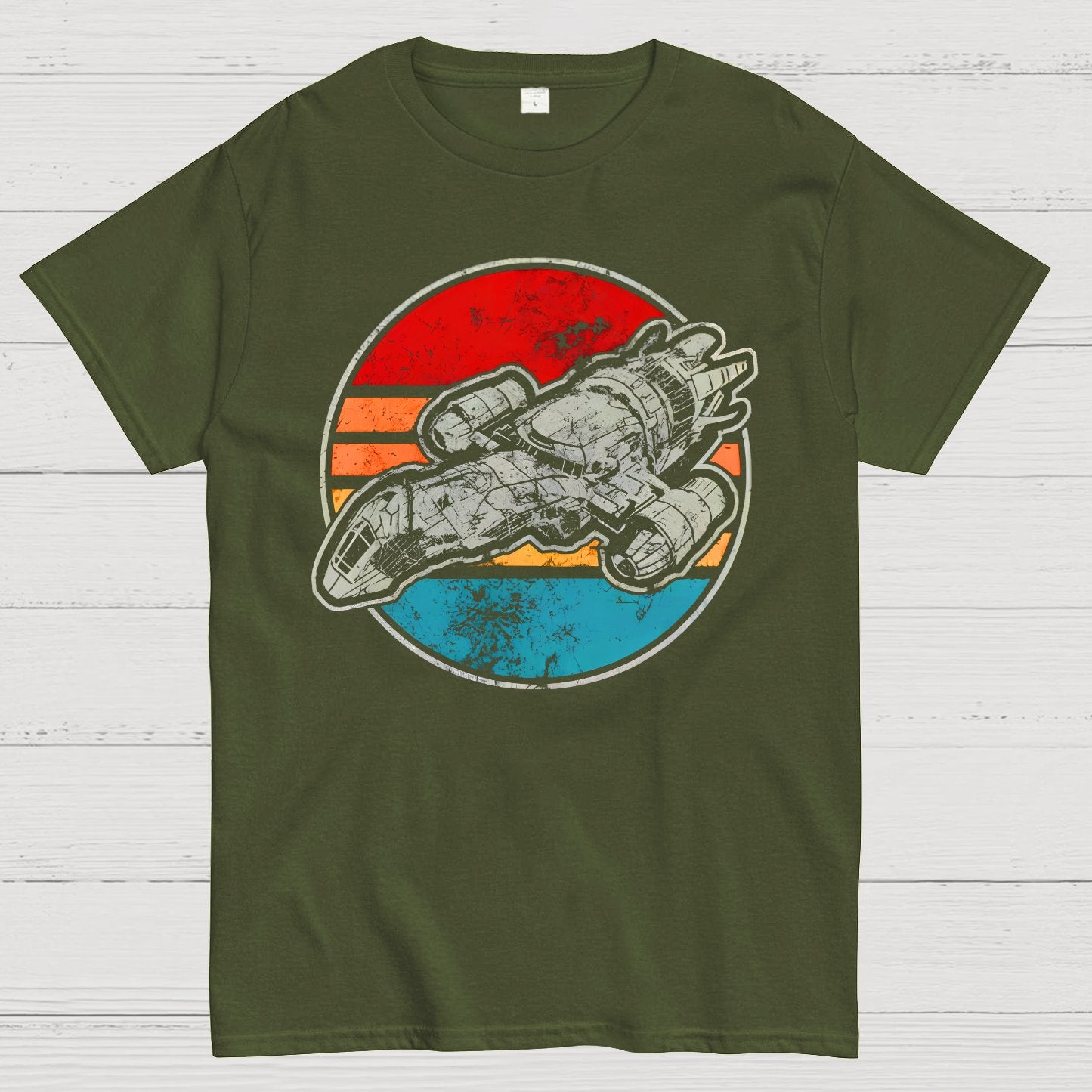 Retro Tranquility Geek T-Shirt