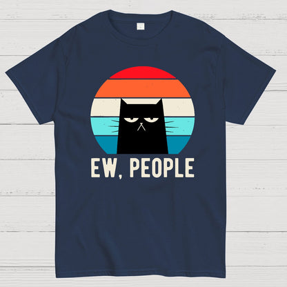 Ew People Funny Cat Geek T-Shirt