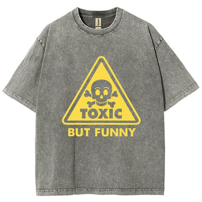 Toxic but Funny Vintage Distressed T-shirt