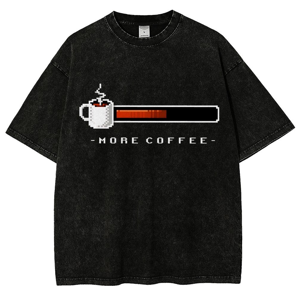 Coffee Bar Vintage Distressed T-shirt