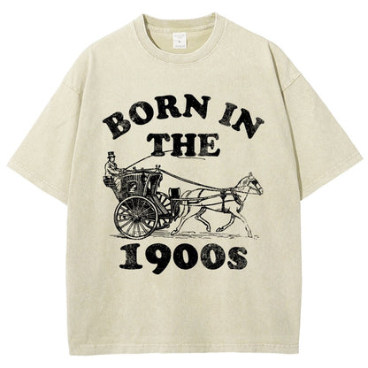 Born In The 1900s Vintage Distressed T-shirt