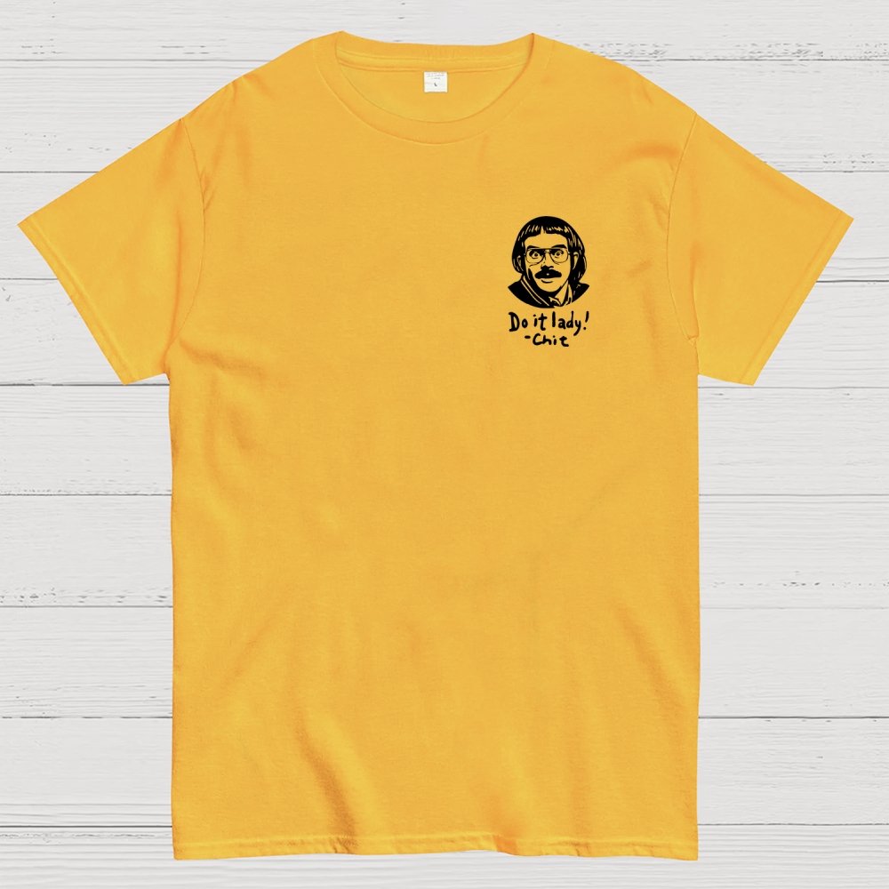 Do It Lady Front And Back Printing Geek T-Shirt