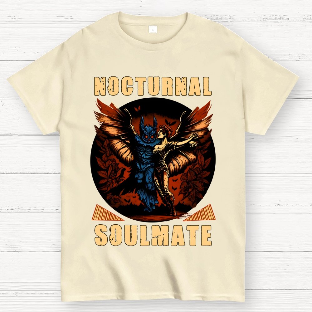 Mothman nocturnal soulmate Unisex Geek T-Shirt