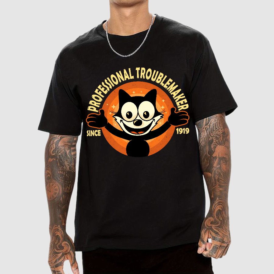 Professional Troublemaker Geek T-Shirt
