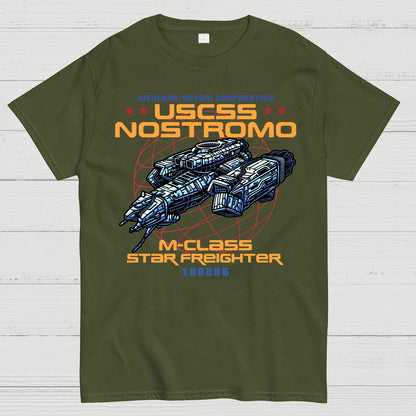 Space Freighter Geek T-Shirt