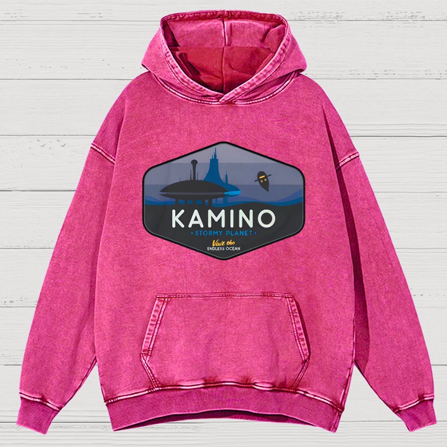 Kamino Vintage Distressed Hoodie