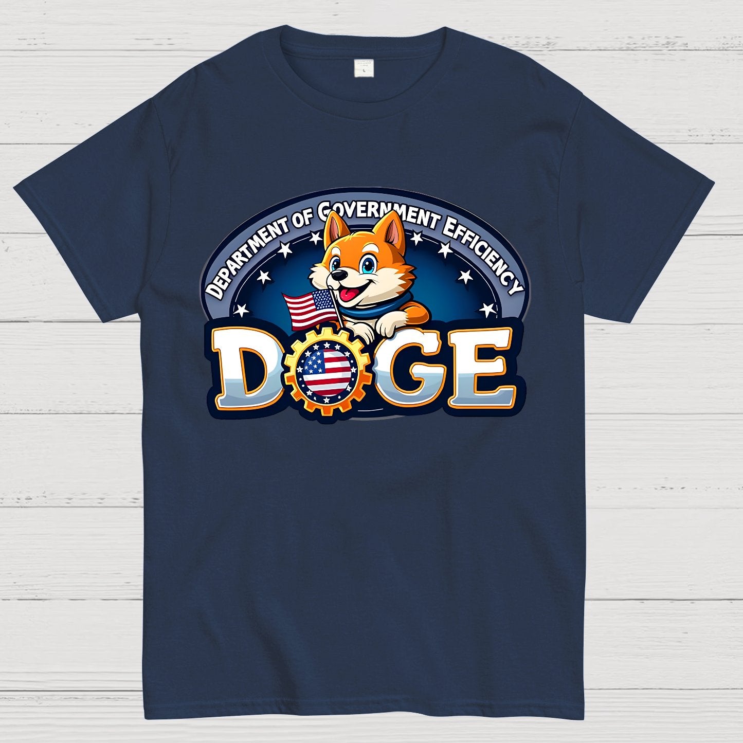 D.O.G.E-Department of Government Efficiency Geek T-Shirt