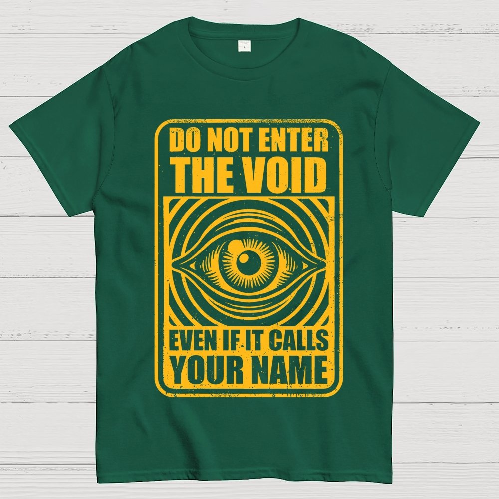 Horror Signs Call Void Geek T-Shirt