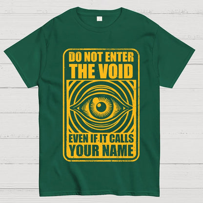 Horror Signs Call Void Geek T-Shirt