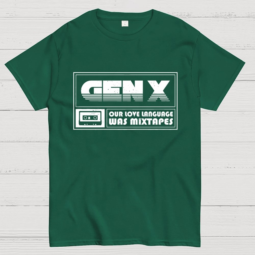 Gen X – Cassette Lover Geek T-Shirt