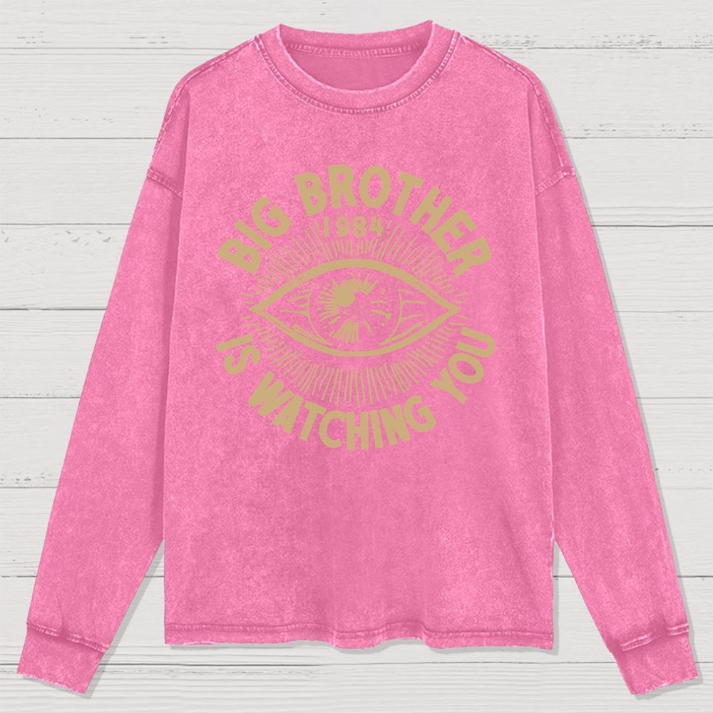 Watching You Washed Long Sleeve Tee