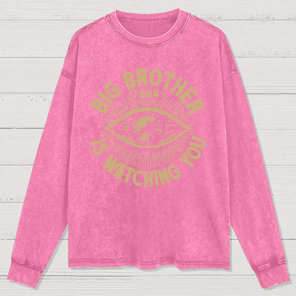 Watching You Washed Long Sleeve Tee