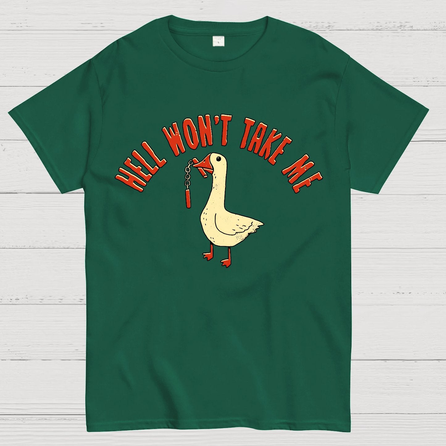 Hell Won't Take Me Geek T-Shirt